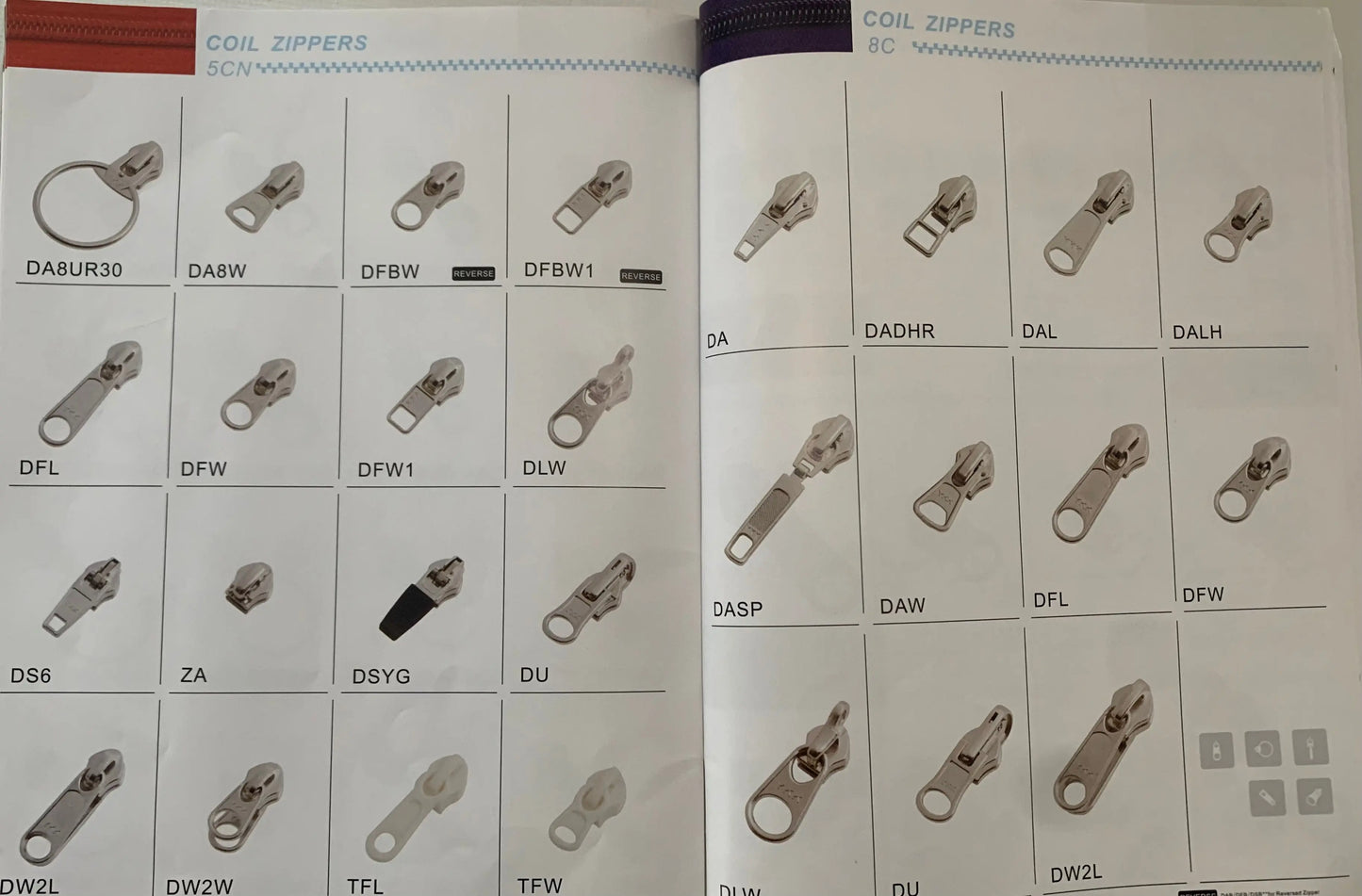 YKK® 5# locking slider Schnacky Progress