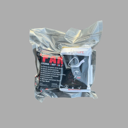 Vacuum-Sealed IFAK (Individual First Aid Kit)