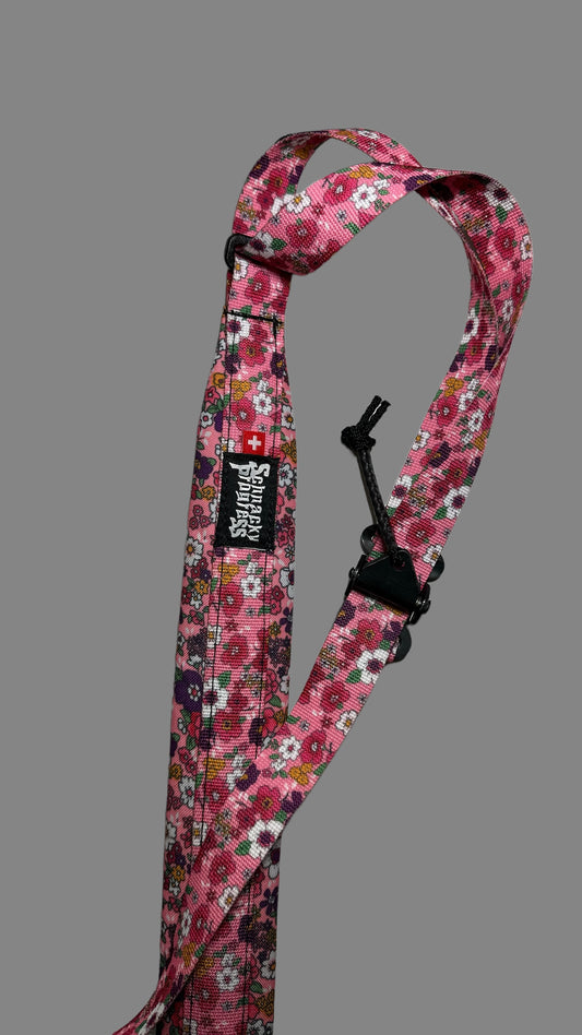 The Sling mk2 and Leg strap Pinkflowers "limited edition"