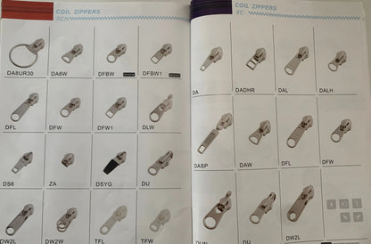 YKK® 5# reverse non locking slider Schnacky Progress